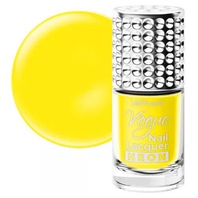 Lac de unghii, Lila Rossa, Vogue, Neon, 10 ml, Lemonade