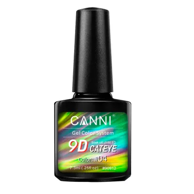 Oja semipermanenta Canni, 9D Cat Eye, 7.3 ml, nuanta 04