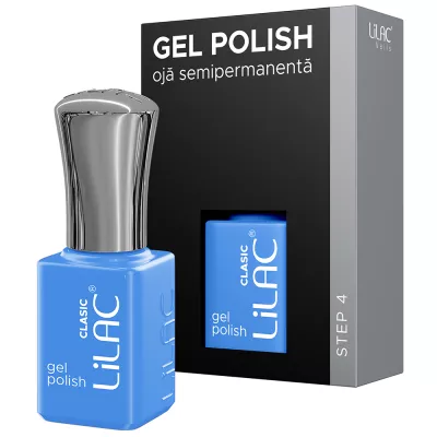 Oja semipermanenta Lilac, colectia Basic colors, 6 g, 04, Blue
