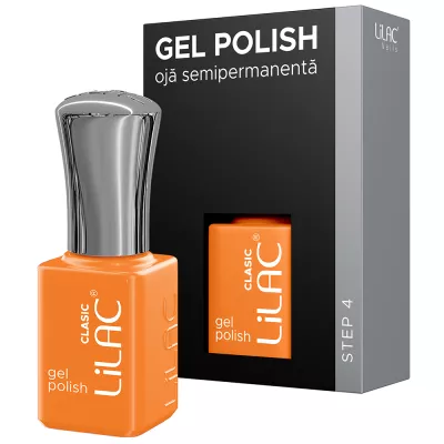 Oja semipermanenta Lilac, colectia Basic colors, 6 g, 09, Orange