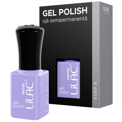 Oja semipermanenta Lilac, pastel colors, 6 g, 37, lavander