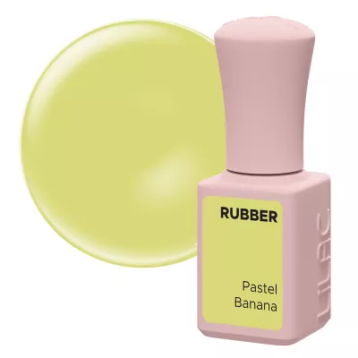 Oja semipermanenta Lilac Rubber Pastel Banana 6 g
