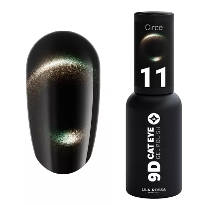 Oja semipermanenta Lila Rossa, 9D Cat Eye, 7g, Circe