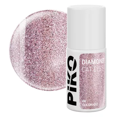 Oja semipermanenta Piko, 7 ml, Diamond Cat Eyes, 08 Colorado