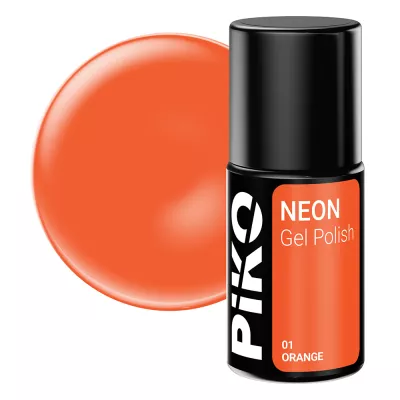 Oja semipermanenta Piko, Neon, 7 g, 01, Orange