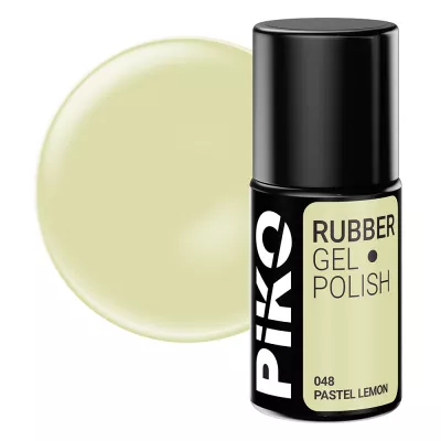 Oja semipermanenta Piko, Rubber, 7 ml, 048 Pastel Lemon