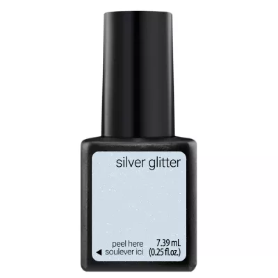 Oja semipermanenta SensatioNail 7.39 ml Silver Glitter
