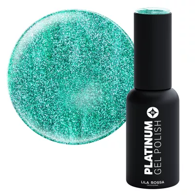 Oja semipermanenta Lila Rossa, Platinum, 7 g, Green Smarald