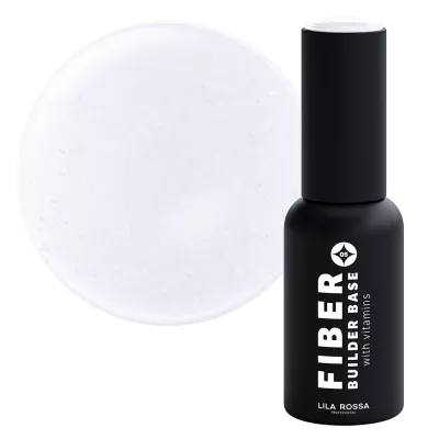 Fiber Builder Base cu Vitamine, Lila Rossa, 7 g, Silver Dust