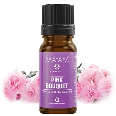 Parfumant natural Elemental, Buchet roz, 10 ml
