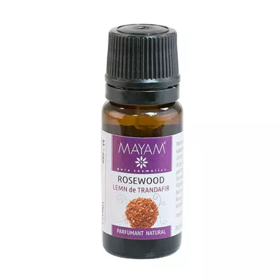 Parfumant natural Elemental, Lemn de trandafir, 10 ml