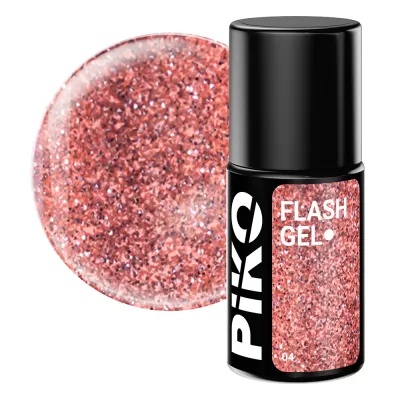Oja semipermanenta Piko, Flash Gel, 7 g, 04 Nude