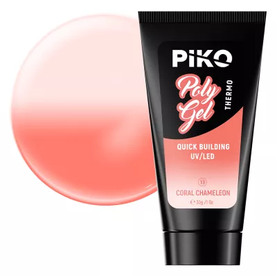 Polygel color thermo, Piko, 30 g, 13 Coral Chameleon