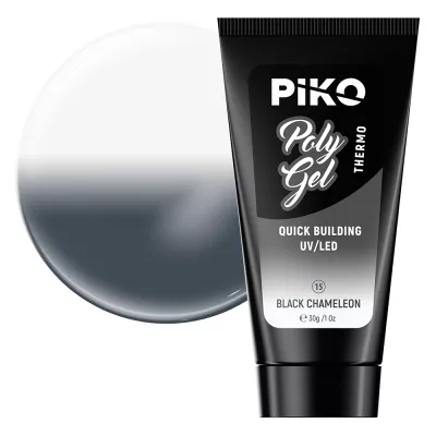 Polygel color thermo, Piko, 30 g, 15 Black Chameleon