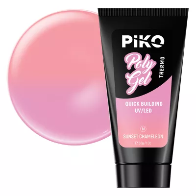 Polygel color thermo, Piko, 30 g, 16 Sunset Chameleon
