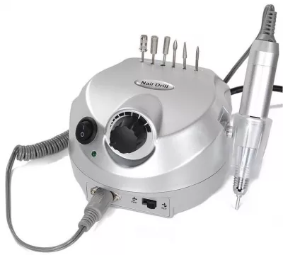 Pila electrica, freza unghii, Lila Rossa, 25.000 rpm, 10 W, silver