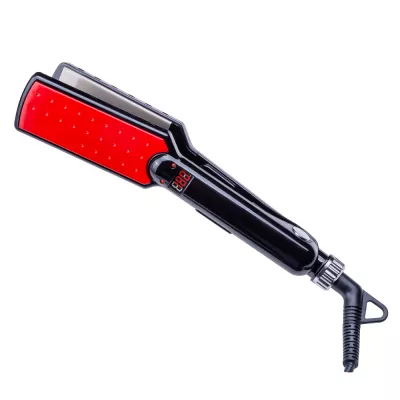 Placa pentru par, Mch Max Heater, rosu, l-175