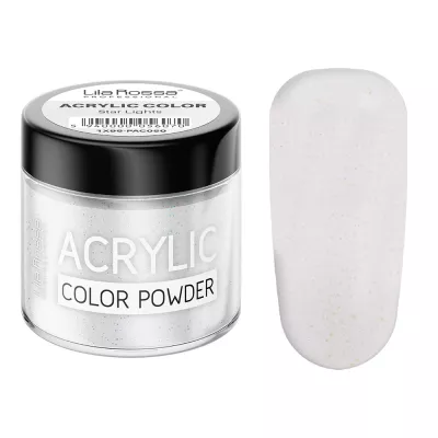 Pudra acrilica color, Lila Rossa, Star Light, 7 g