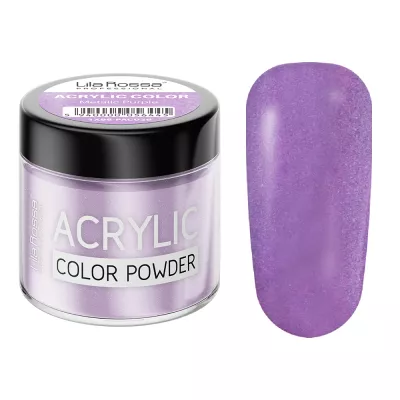 Pudra acrilica color, Lila Rossa, Metalic Purple, 7 g