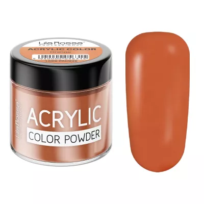 Pudra acrilica color, Lila Rossa, Orange, 7 g