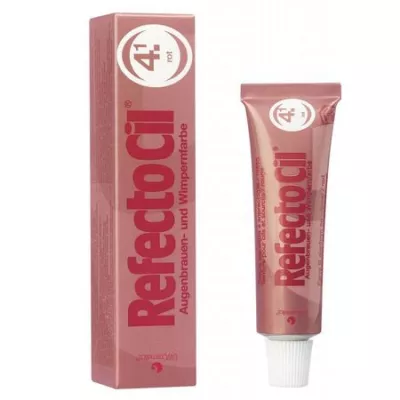 Vopsea de gene si sprancene Refectocil, nuanta 4.1 red, 15 ml