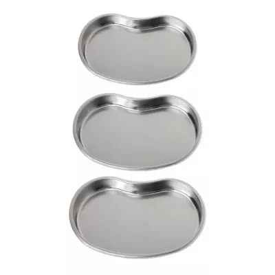 Set 3 tavite inox pentru instrumente metalice 6124