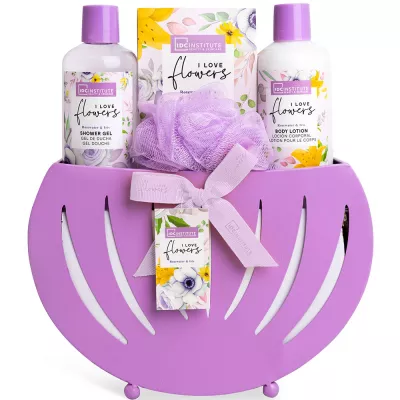 Set cadou femei IDC Institute I LOVE FLOWERS AQ-44052