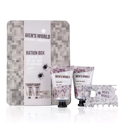 Set cadou barbati, gel de dus, after shave, MEN'S WORLD
