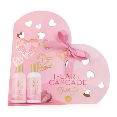 Set cadou femei, gel de dus, spumant, lotiune de corp