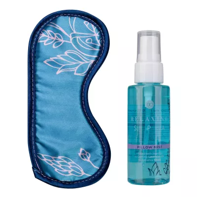 Set cadou femei, masca de dormit, spray pentru perna