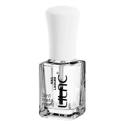 Tratament 3 in 1 (baza + top + intaritor) Lilac, 6 g