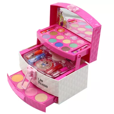 Trusa beauty makeup copii si unghii, machiaj printesa