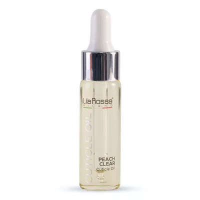 Ulei cuticule cu pipeta, Lila Rossa, aroma Peach Clear, 15 ml
