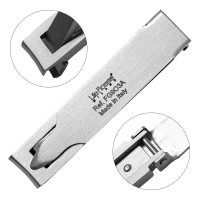Unghiera profesionala, Lila Rossa, Inox Satin 5 cm