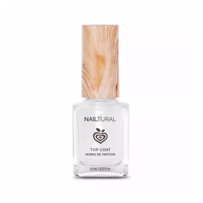 Vegan Top Coat pentru lac de unghii 11 ml, NAILTURAL
