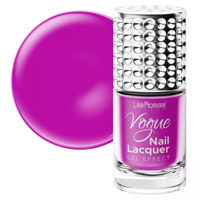 Lac de unghii, Lila Rossa, Vogue, gel effect, 10 ml, Purple
