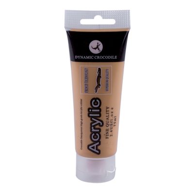 Vopsea acrilica Dynamic Crocodile, 75 ml, aurie