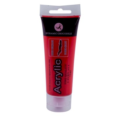 Vopsea acrilica Dynamic Crocodile, 75 ml, rosu