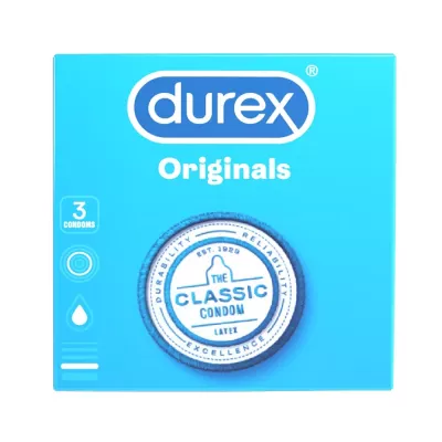 DUREX PREZERVATIVE ORIGINALS/CLASIC 3BUC 24CUT/SET