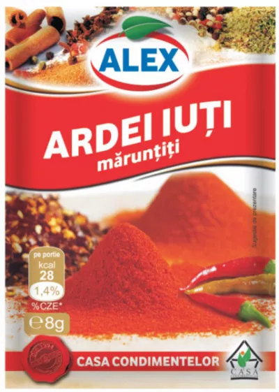 Condimente/Arome - ALEX  ARDEI IUTI MARUNTITI, mcanonstop.ro