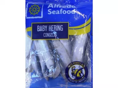 Peste congelat - BABY HERING ALFREDO AMB 500G, mcanonstop.ro