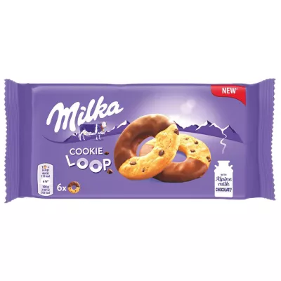 Biscuiti - BISCUITI MILKA 132G COOKIE LOOP, mcanonstop.ro