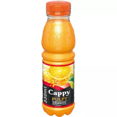 CAPPY 330ML PULPA PORTOCALA