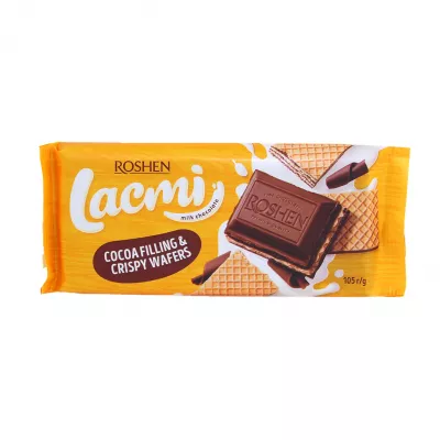 CIOCOLATA ROSHEN LACMI 90G CACAO&NAPOLITANA