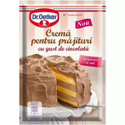 Ingrediente prajituri - CREMA PRAJITURI DR. OETKER 155G CIOCOLATA, mcanonstop.ro