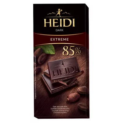 HEIDI DARK 80G  EXTREME 85%