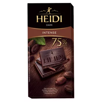 HEIDI DARK 80G INTENSE 75%