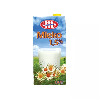 Lapte/ Lapte cu ciocolata - LAPTE MLEKO 1.5% 1L UHT, mcanonstop.ro