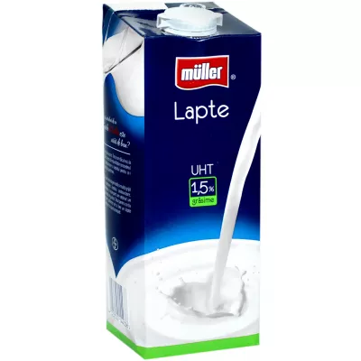 Lapte/ Lapte cu ciocolata - LAPTE MULLER 1L 1.5%., mcanonstop.ro
