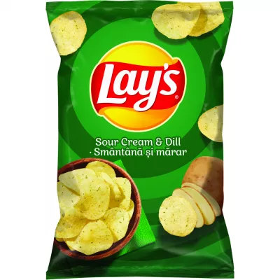 Chips / Snaks / Pufuleti - LAY S CHIPS 60G DILL
, mcanonstop.ro